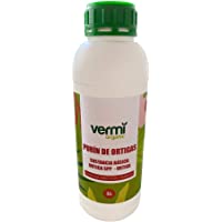 Los mejores  - VERMIORGANIC Purin de Ortiga Ecológico- 1L. Insecticida- Fungicida- Acaricida para el Control de Hongos y para Corregir…